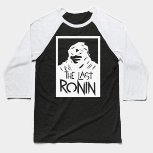 Turtle Last Ronin silohette v2 Baseball T-Shirt